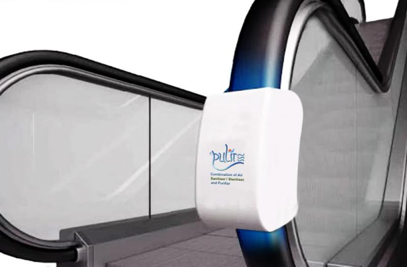 Handrail UV Sterilizer